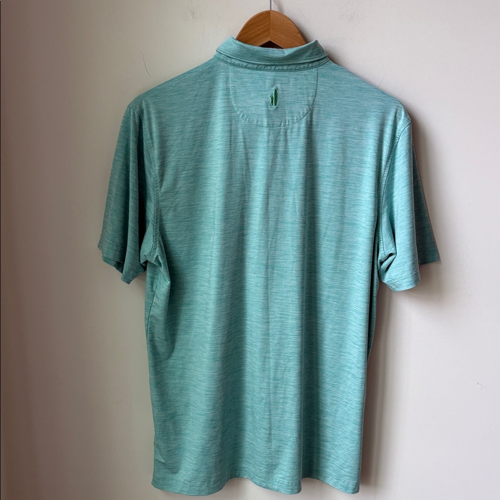 Johnnie-O Featherweight Performance Polo Huronn in Iguana Wrinkle Resist Size M - Picture 3 of 8